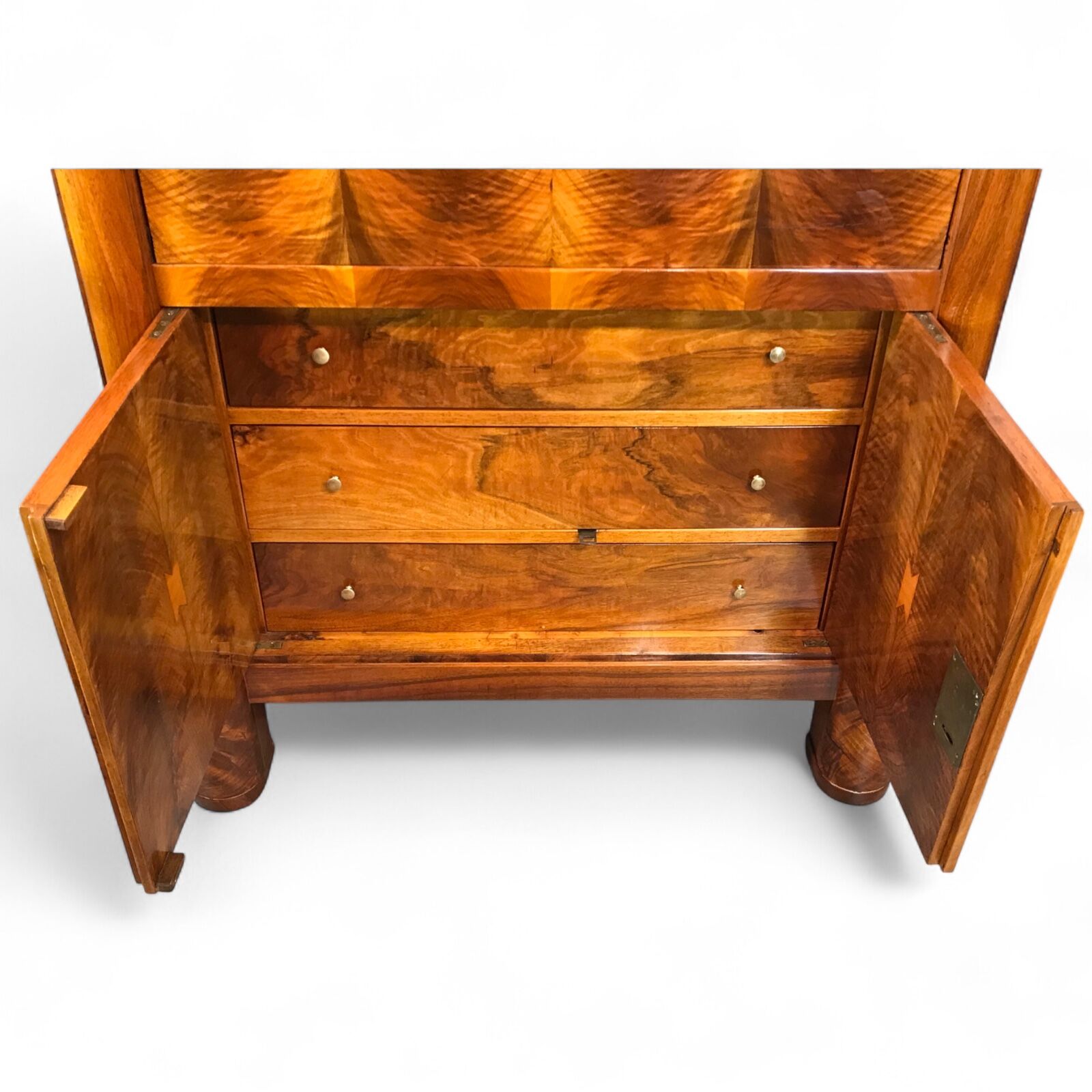 German Empire Secretary Desk - open - Styylish