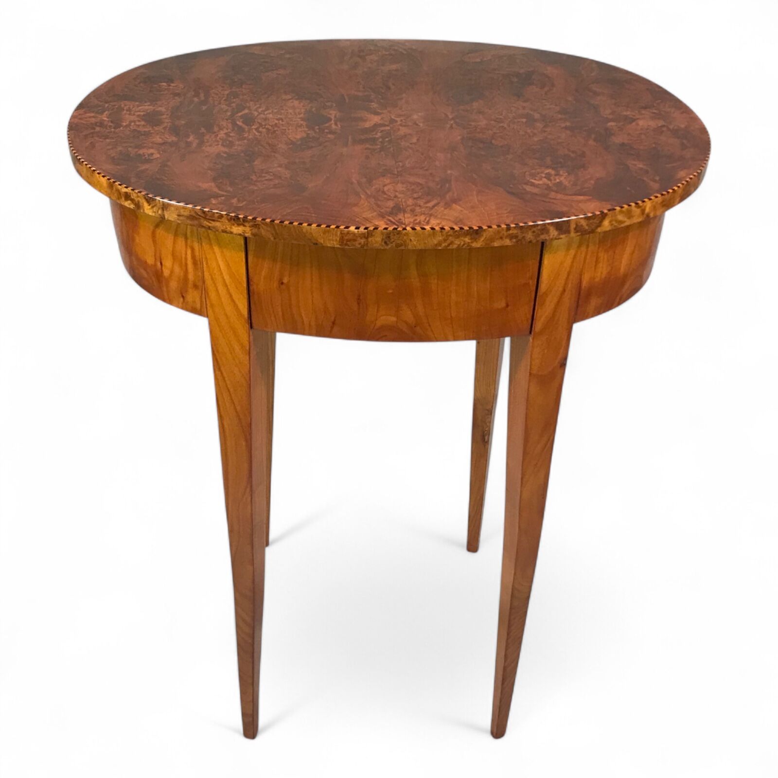 Oval Biedermeier Side Table - Styylish
