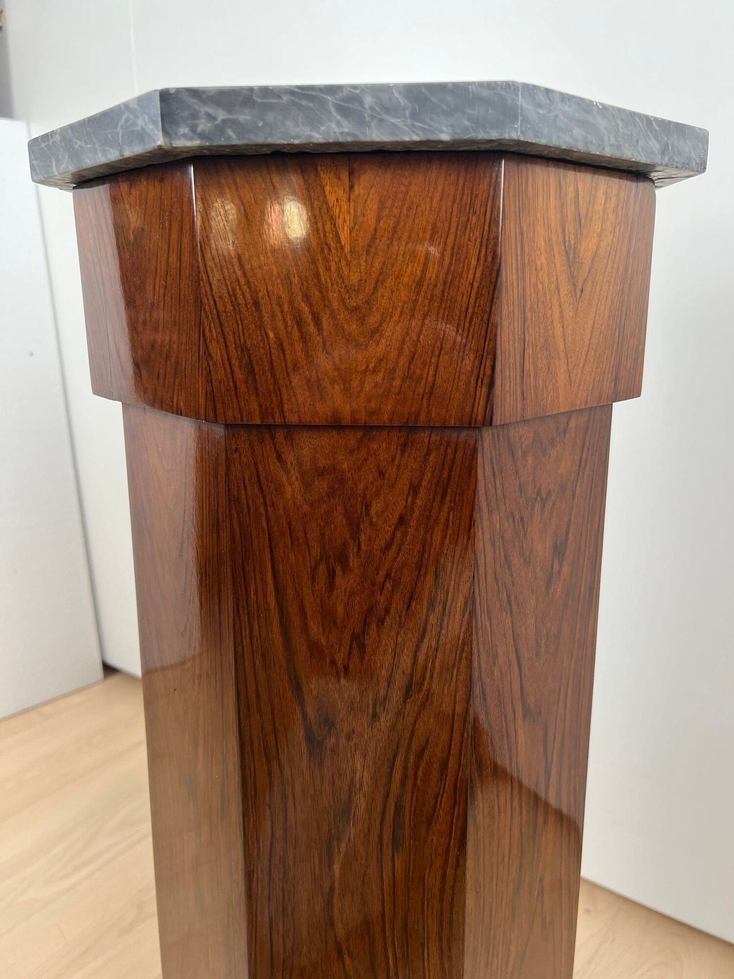 Biedermeier Drum Cabinet - closeup side - Styylish