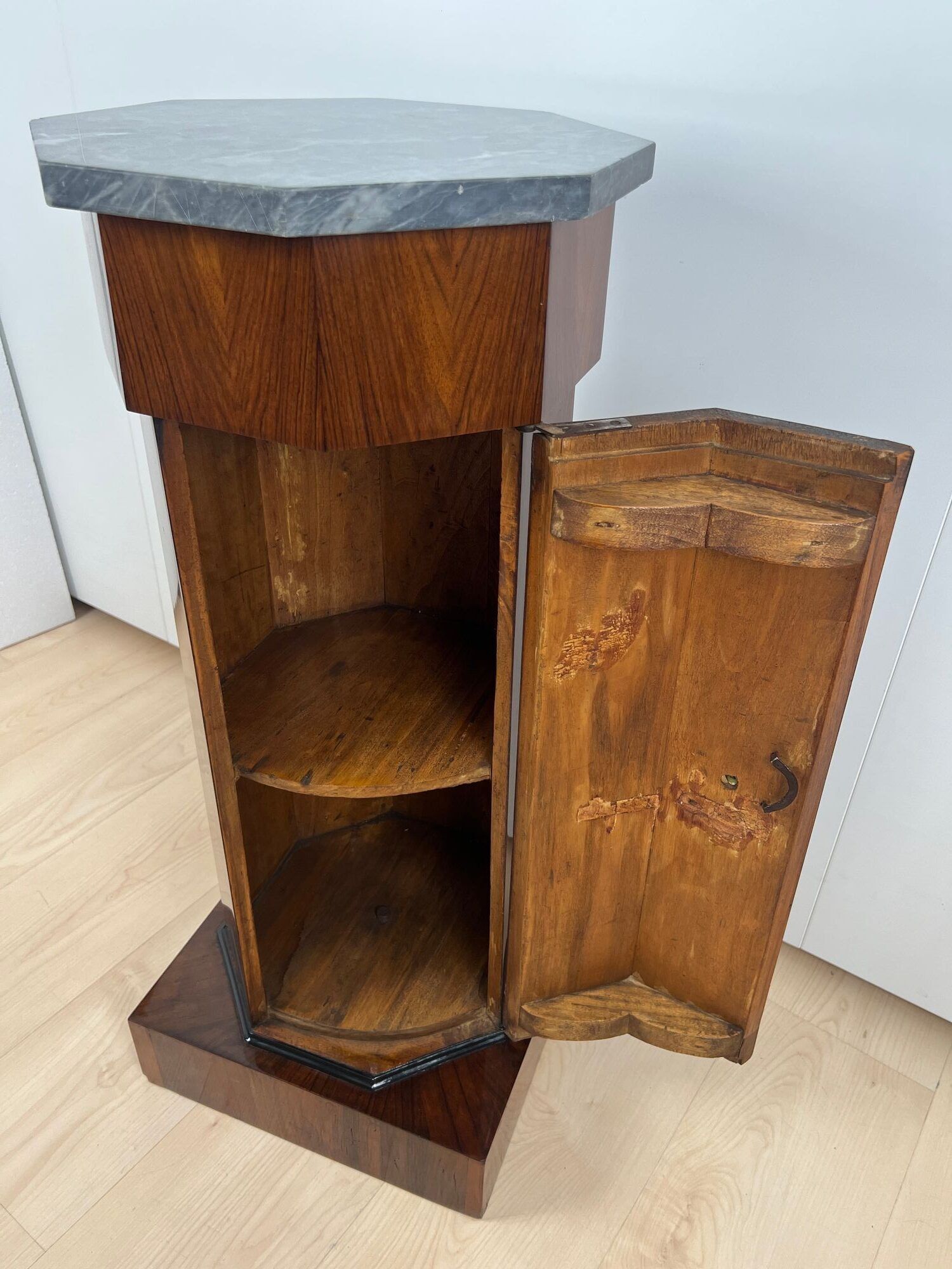 Biedermeier Drum Cabinet - open - Styylish