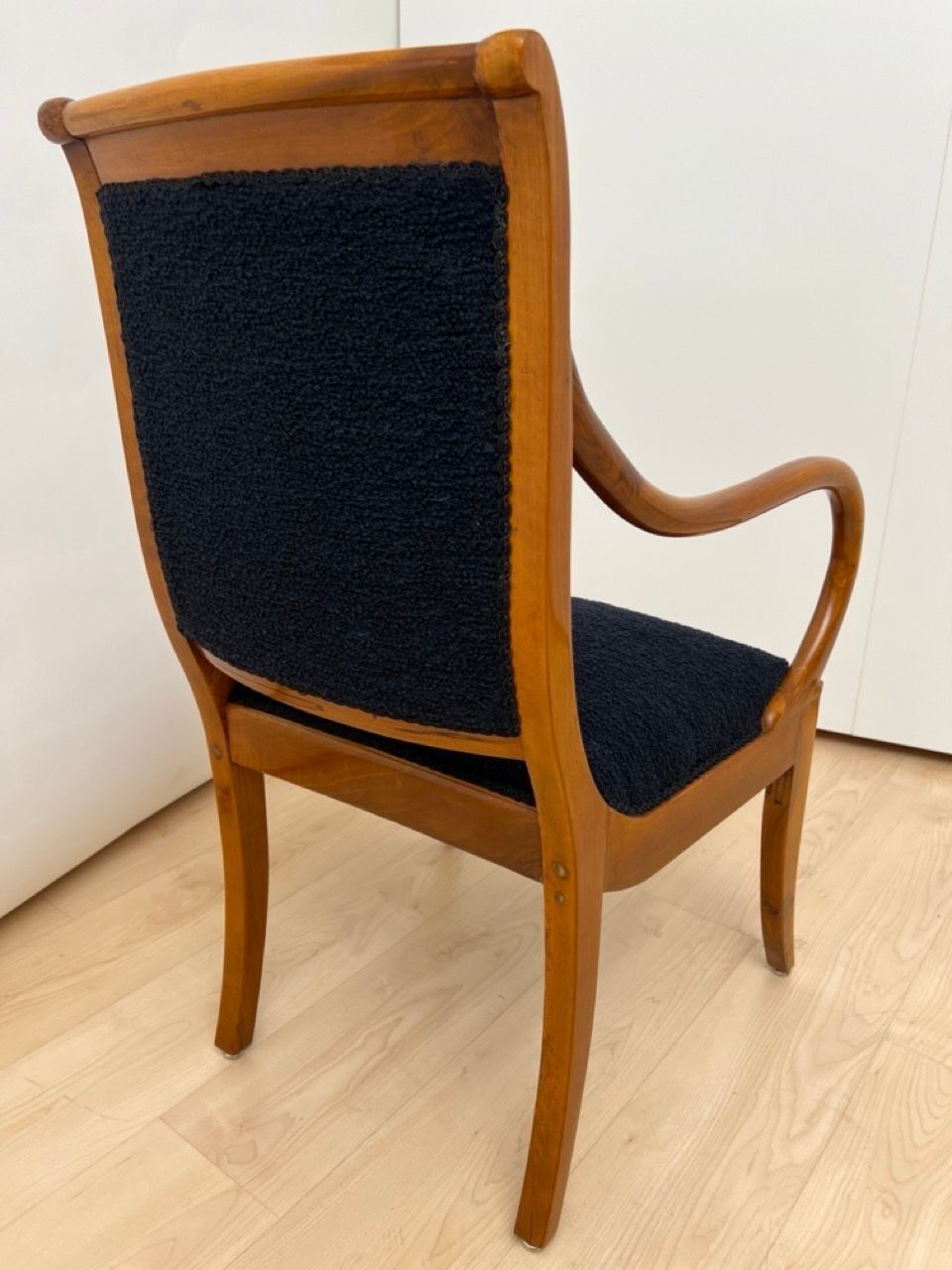 Biedermeier Walnut Armchair, South Germany circa 1835 - Image 14