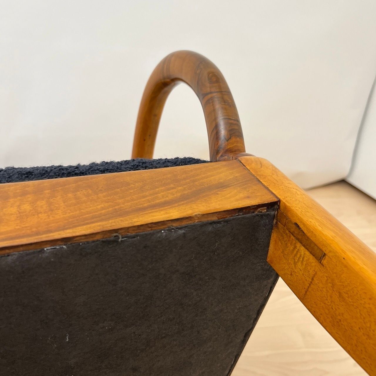 Biedermeier Walnut Armchair, South Germany circa 1835 - Image 18