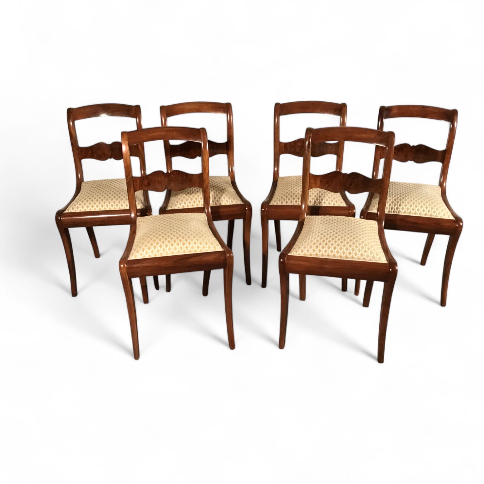 Biedermeier Style Dining Chairs- Styylish