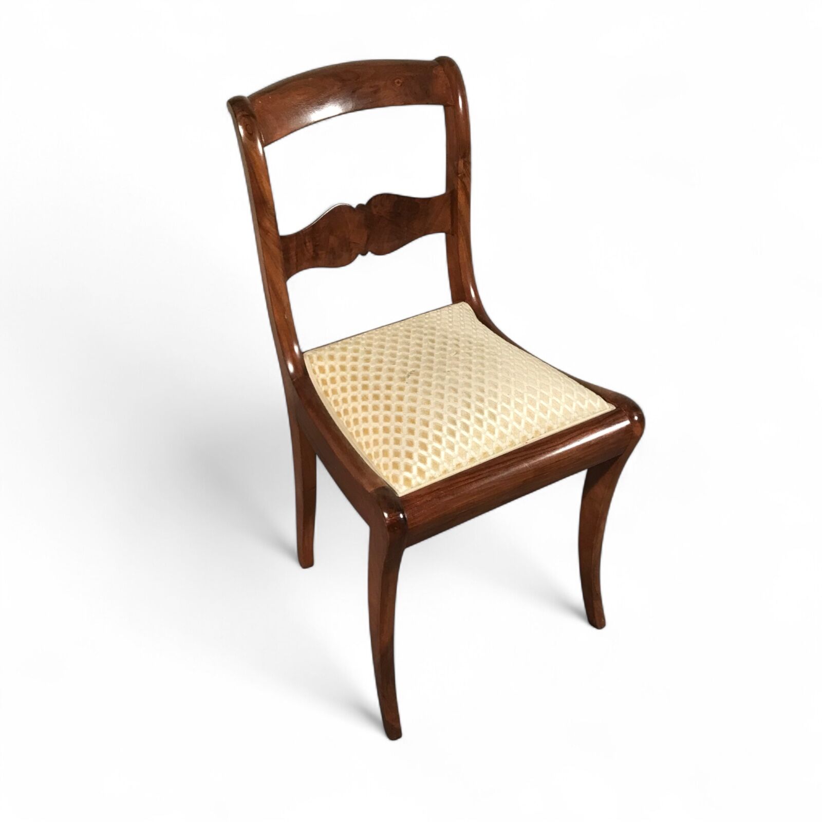 Set of 6 Biedermeier Style Dining Chairs, 19th century - Image 8