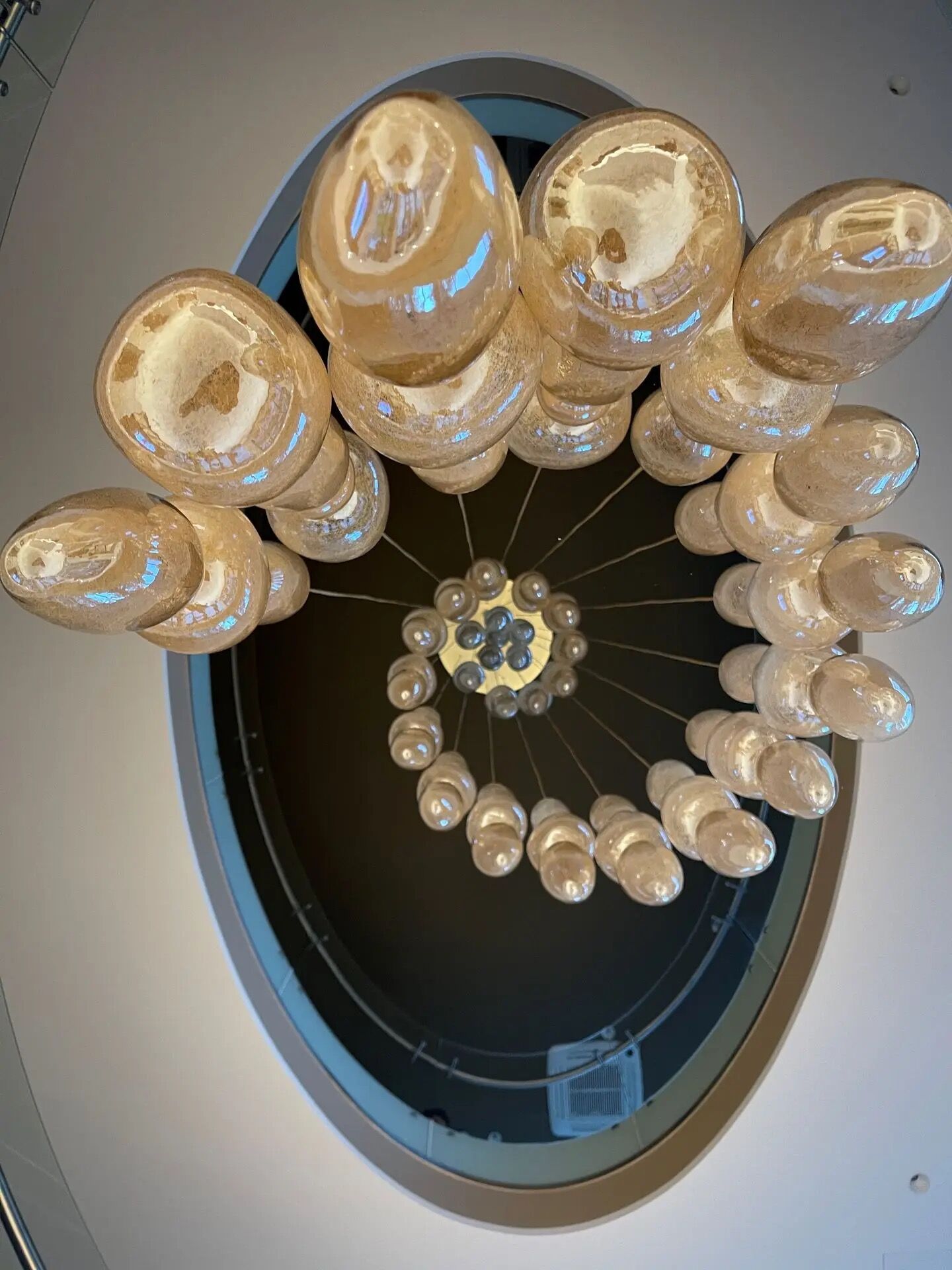 Glass Pendant Light, Made in France, Handblown - Image 9