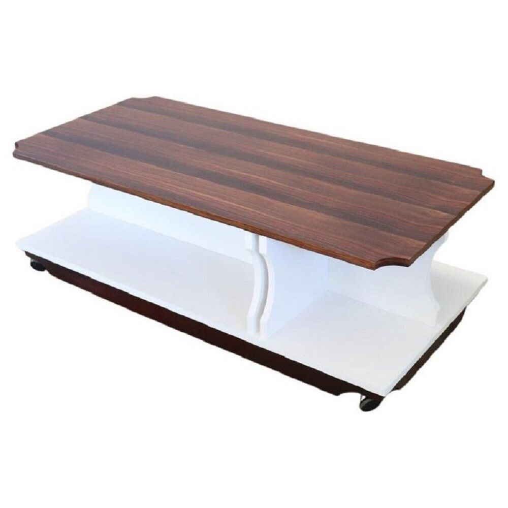 Italian Design Wooden Coffee Table, 1970s RESTORED