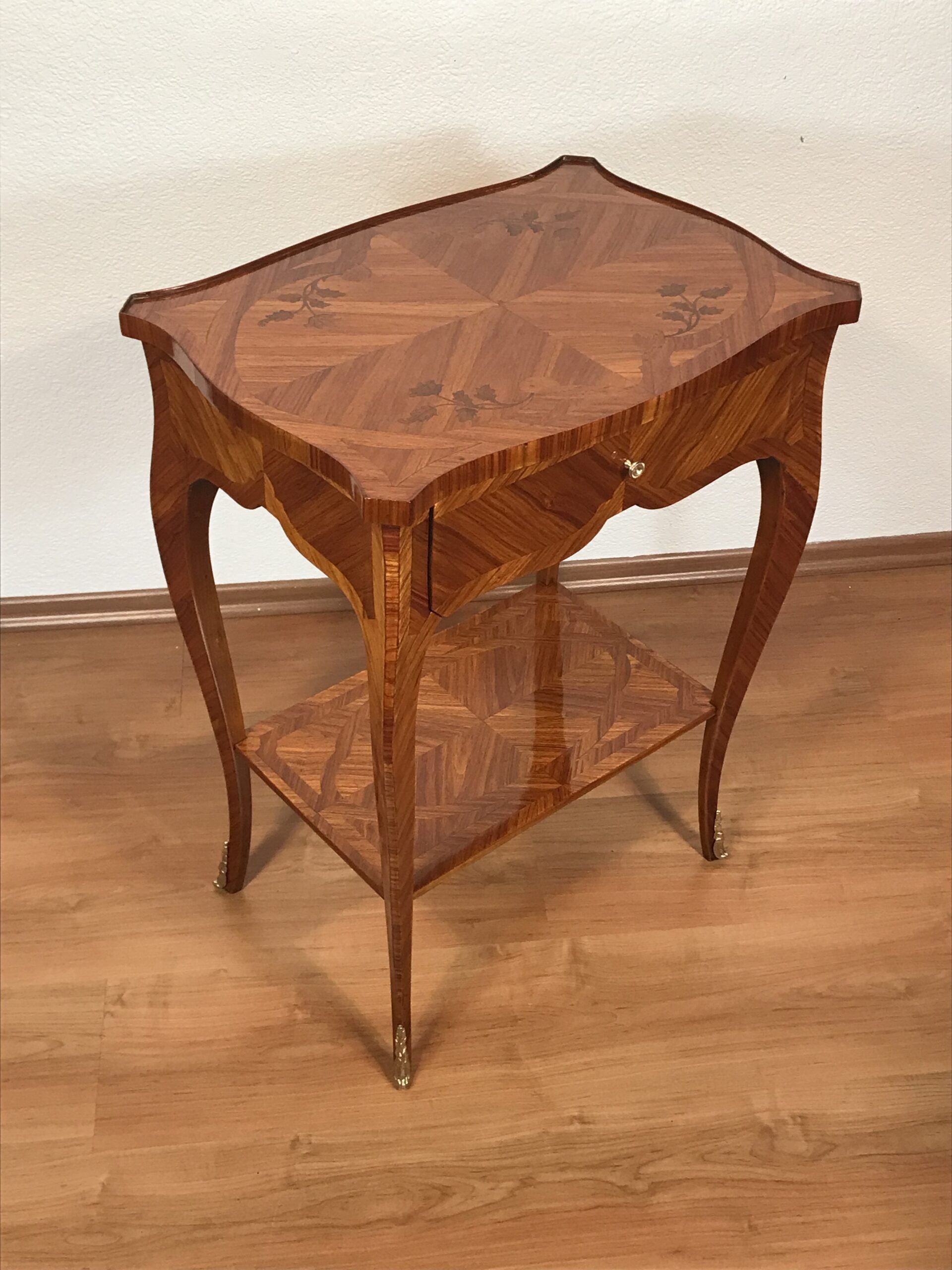 French Louis XV Style Side Table, 19th century - Image 8