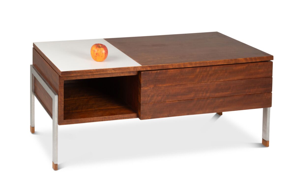 Pair of Teak Low Chests of Drawers, France 1960 - Image 7