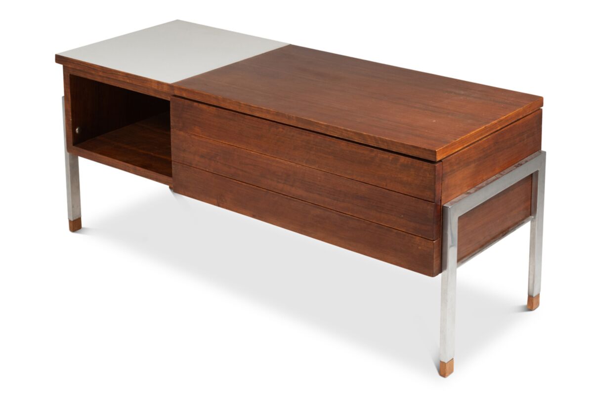 Pair of Teak Low Chests of Drawers, France 1960 - Image 5