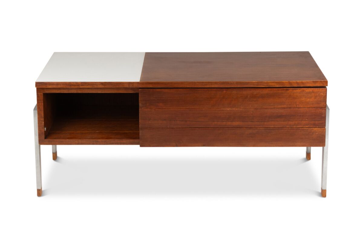Pair of Teak Low Chests of Drawers, France 1960 - Image 3