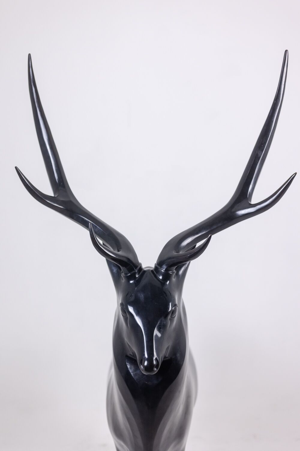 Life-Size Bronze Stag Sculpture, François Pompon, Print 2006 - Image 9