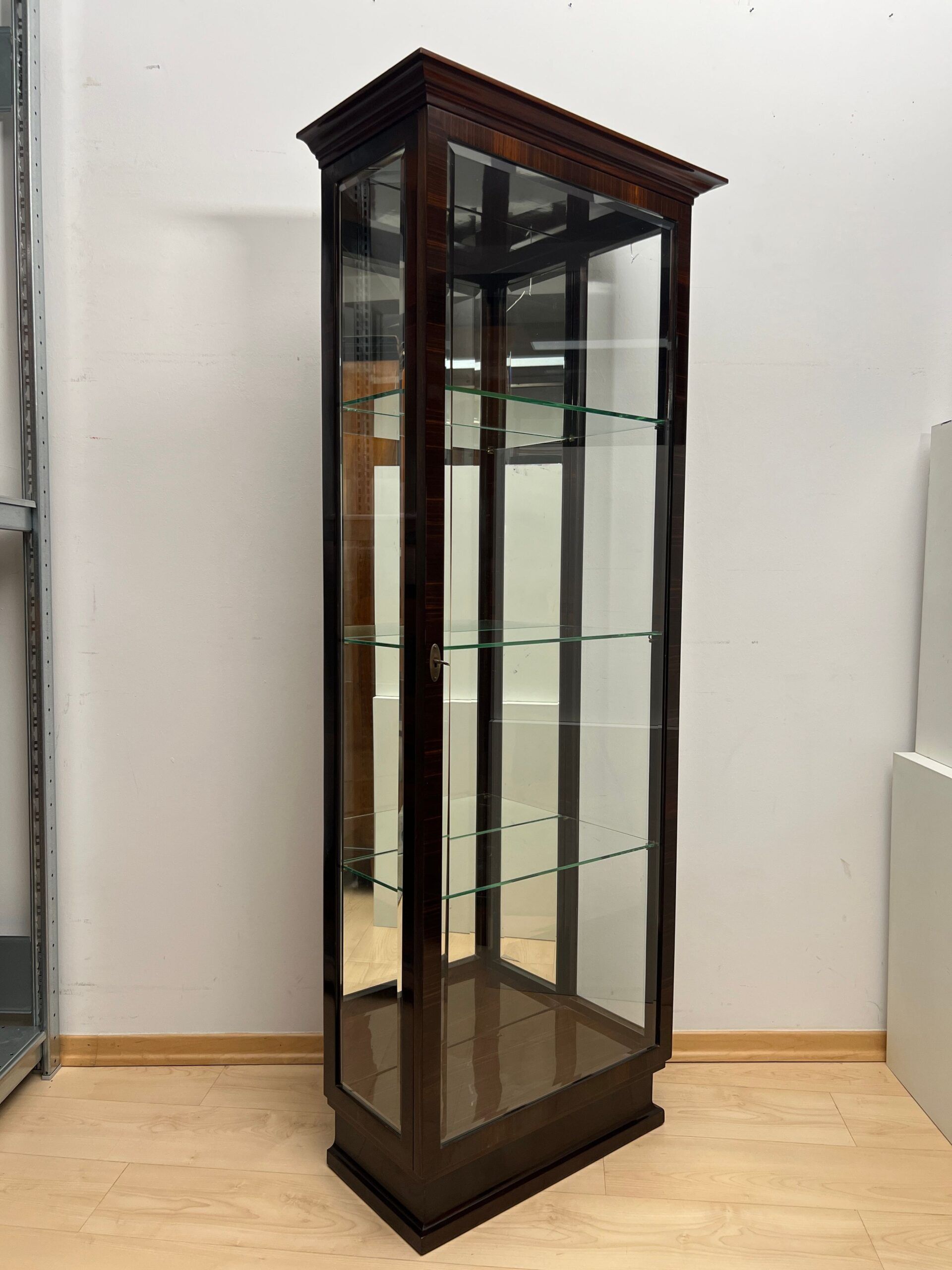 Art Deco Display Cabinet, Macassar Veneer, France, circa 1930 - Image 2