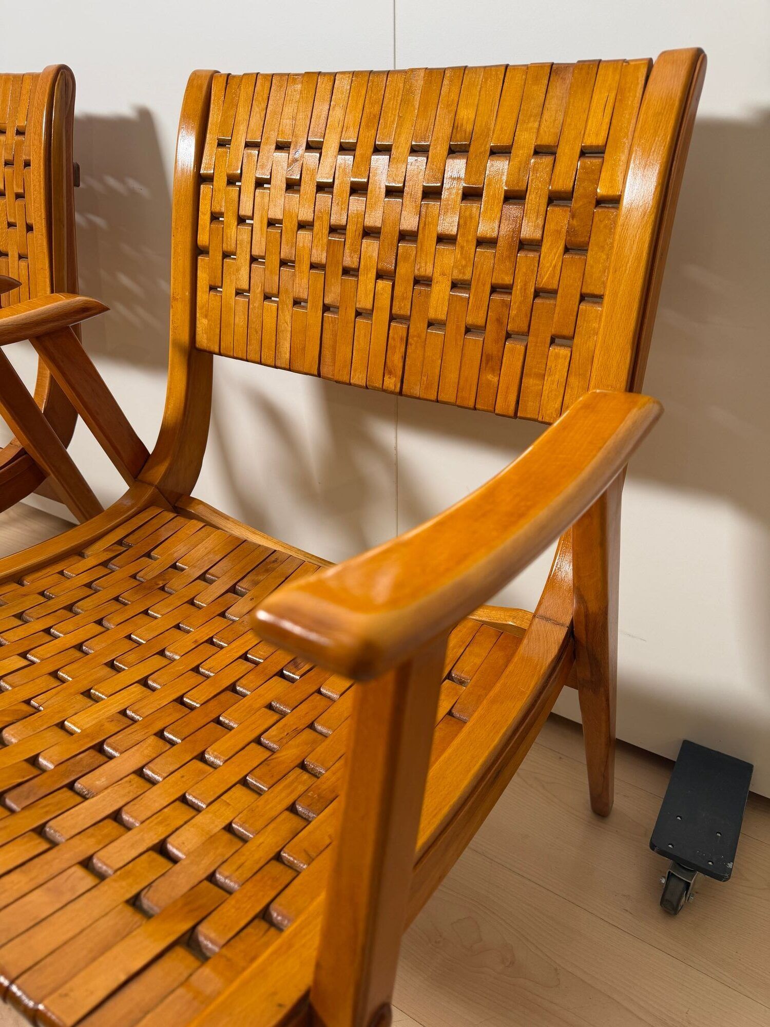 Pair of Midcentury Armchairs by Gelenka, Germany circa 1950 - Image 11