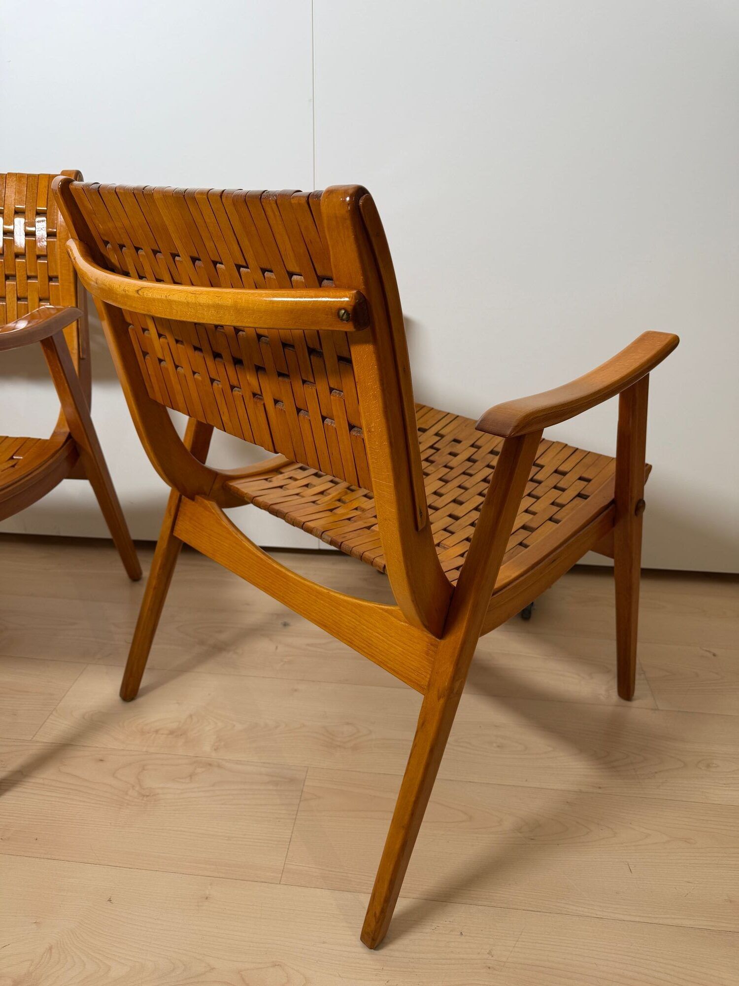 Pair of Midcentury Armchairs by Gelenka, Germany circa 1950 - Image 14
