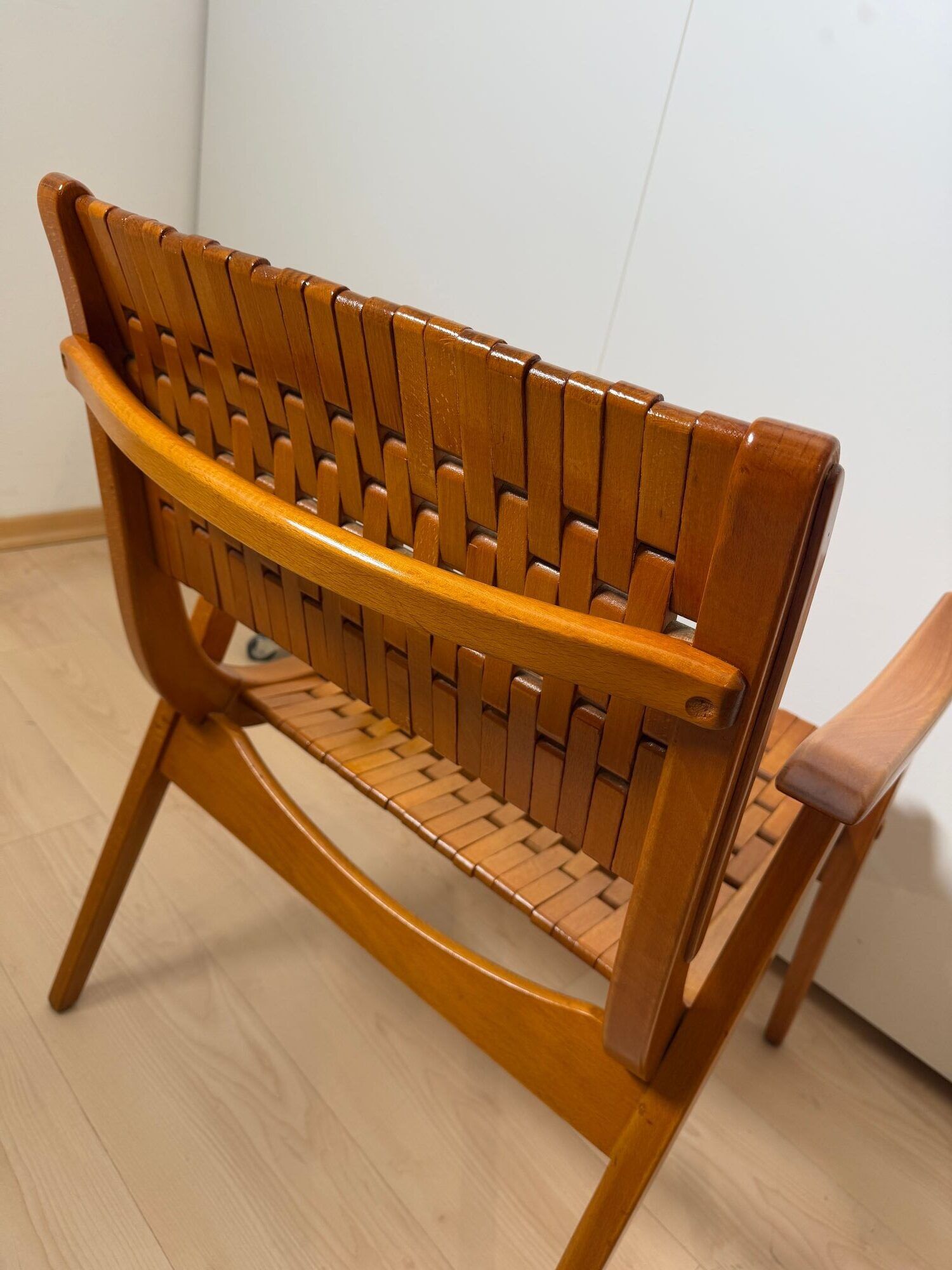 Pair of Midcentury Armchairs by Gelenka, Germany circa 1950 - Image 16