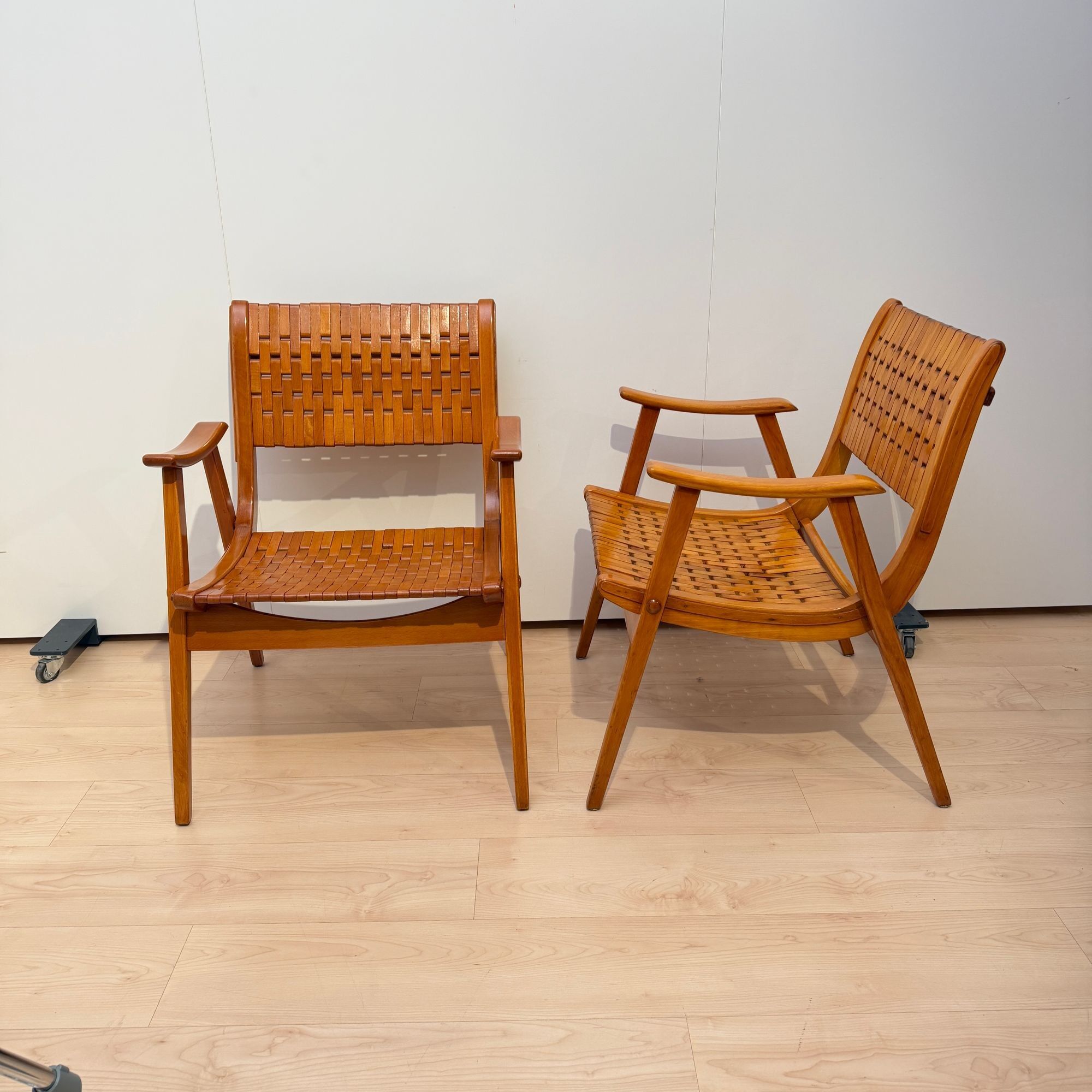 Pair of Midcentury Armchairs by Gelenka, Germany circa 1950 - Image 4