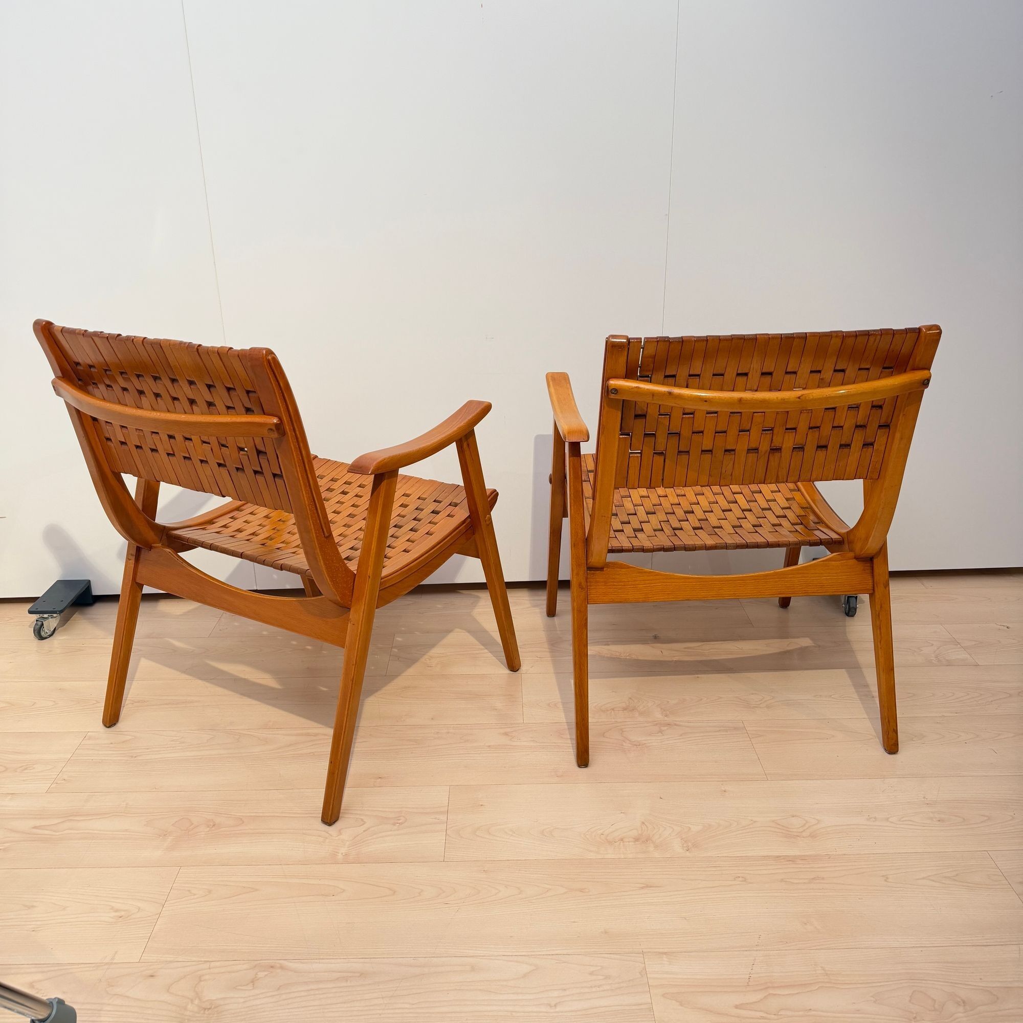 Pair of Midcentury Armchairs by Gelenka, Germany circa 1950 - Image 6