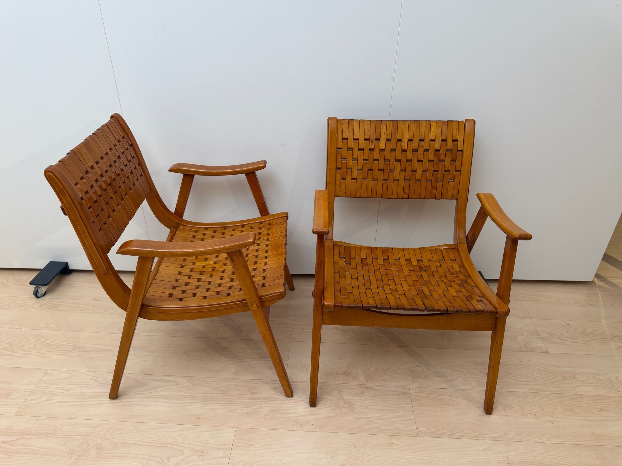 Pair of Midcentury Armchairs by Gelenka, Germany circa 1950 - Image 8
