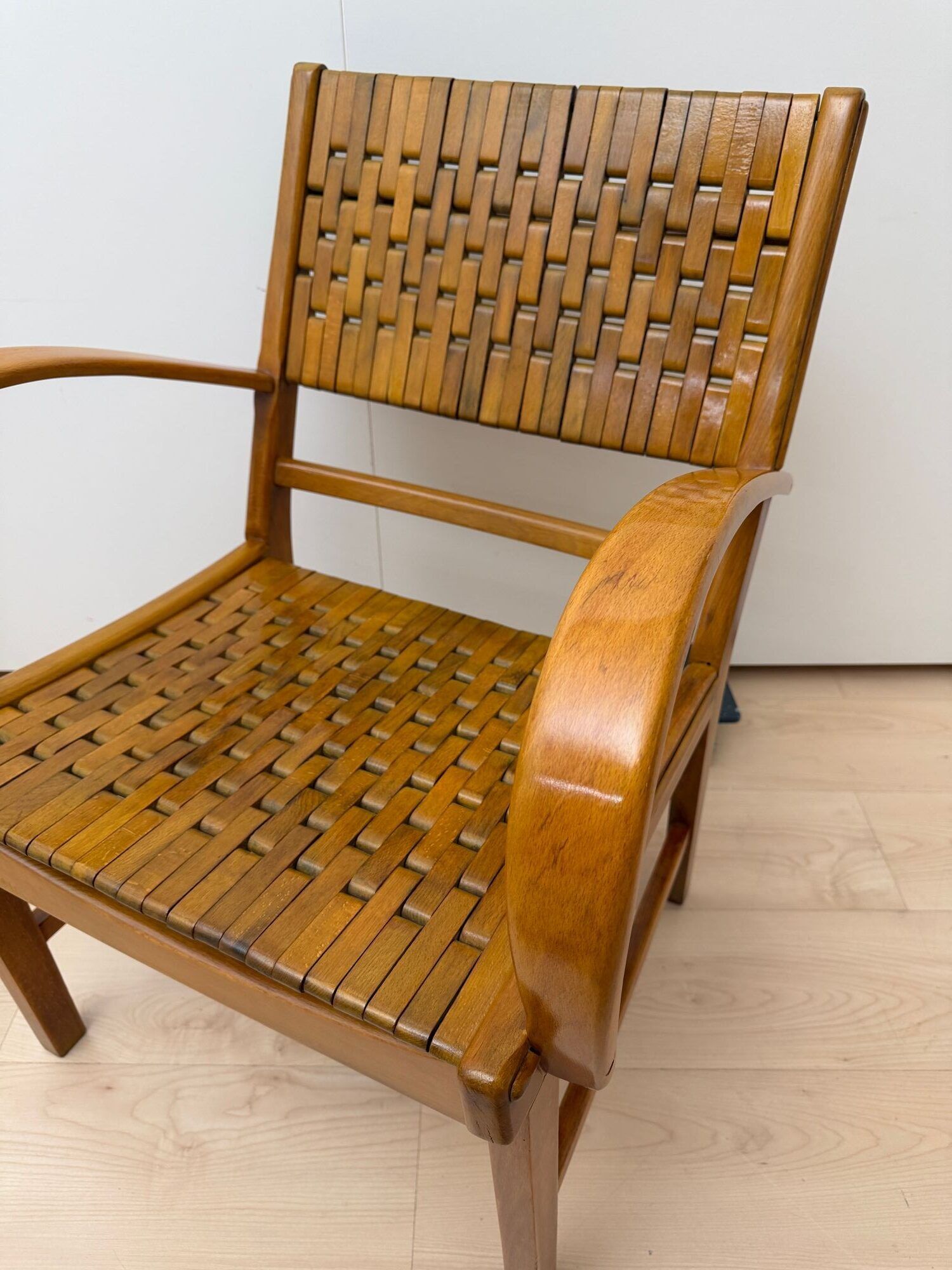 Pair of Midcentury Armchairs by Gelenka, Germany, c. 1950 - Image 7
