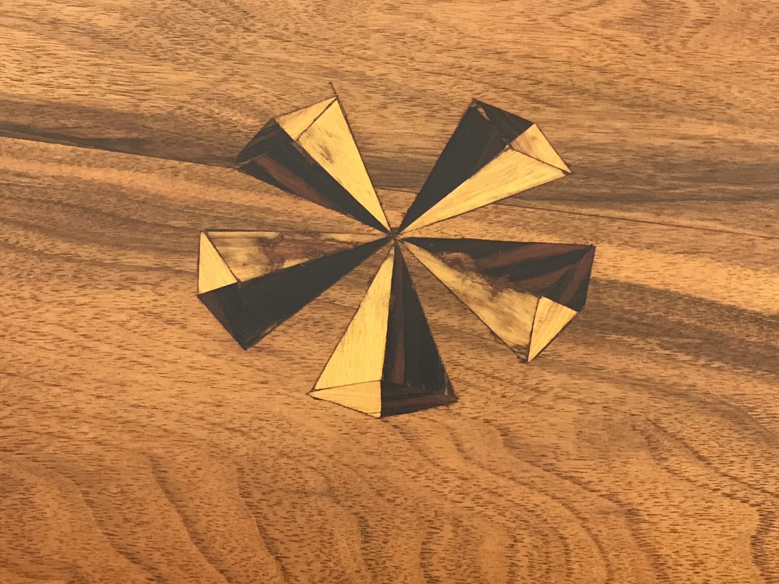 Biedermeier Demi-Lune Table, Germany 1820 - Image 5