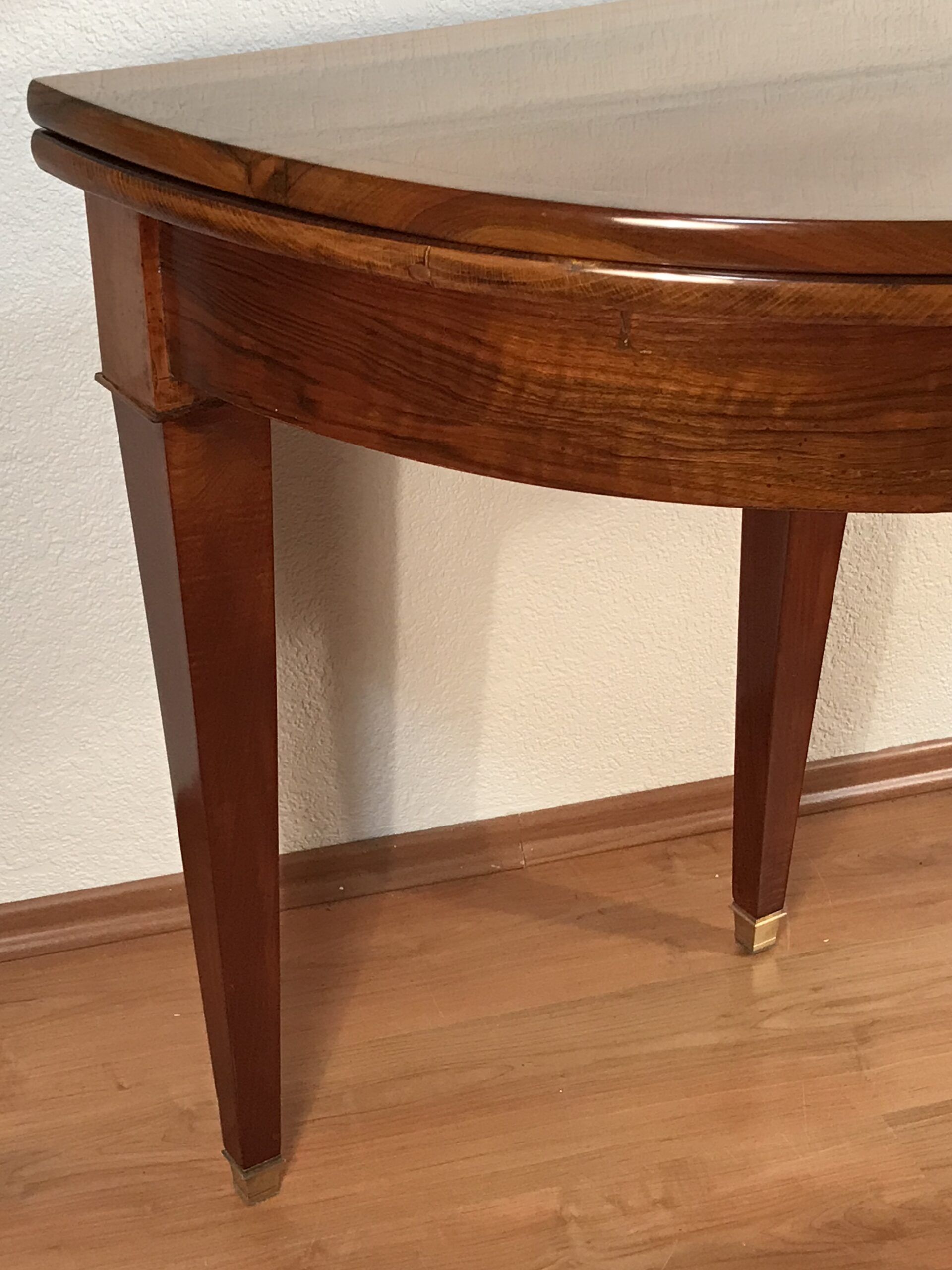 Biedermeier Demi-Lune Table, Germany 1820 - Image 6