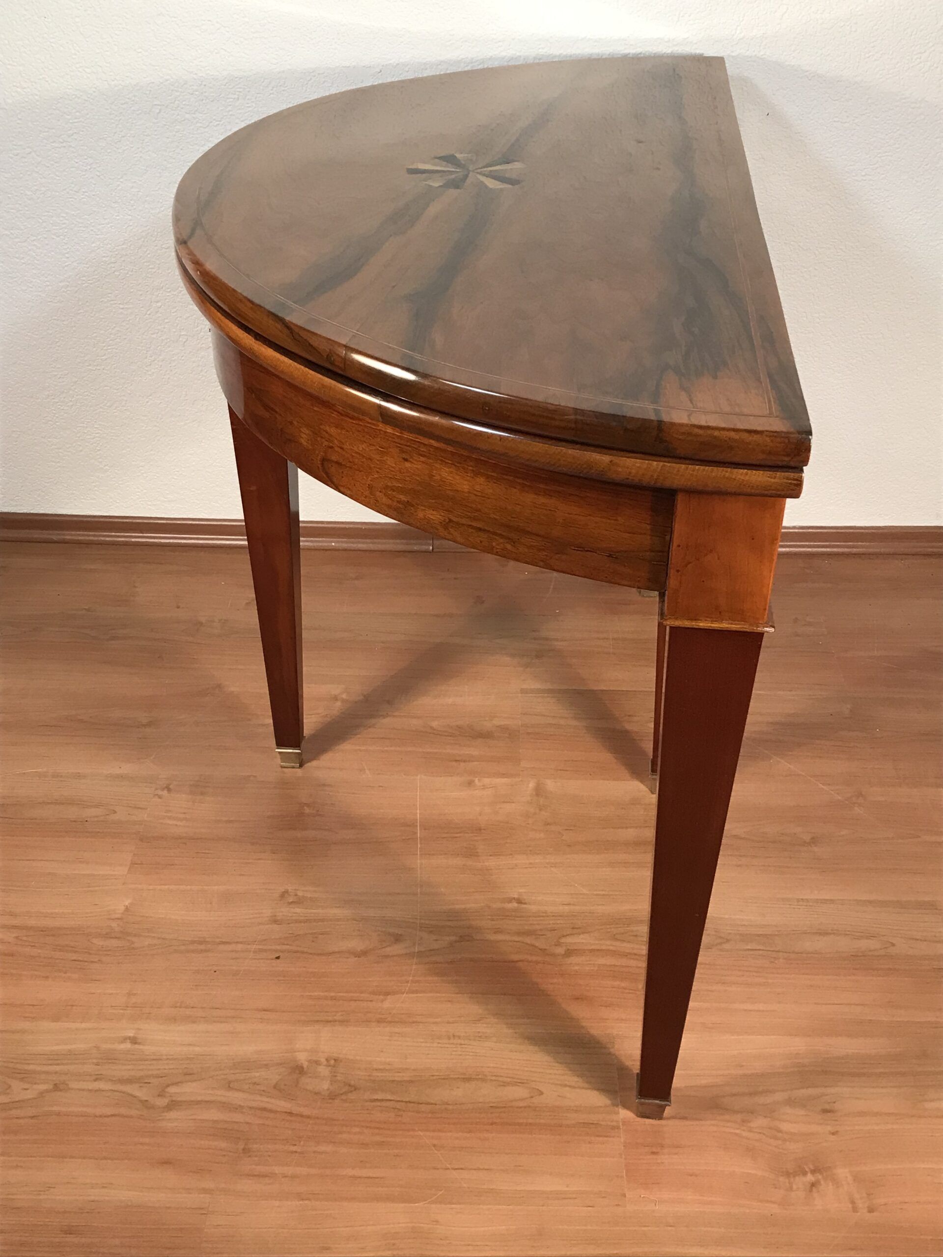 Biedermeier Demi-Lune Table, Germany 1820 - Image 2