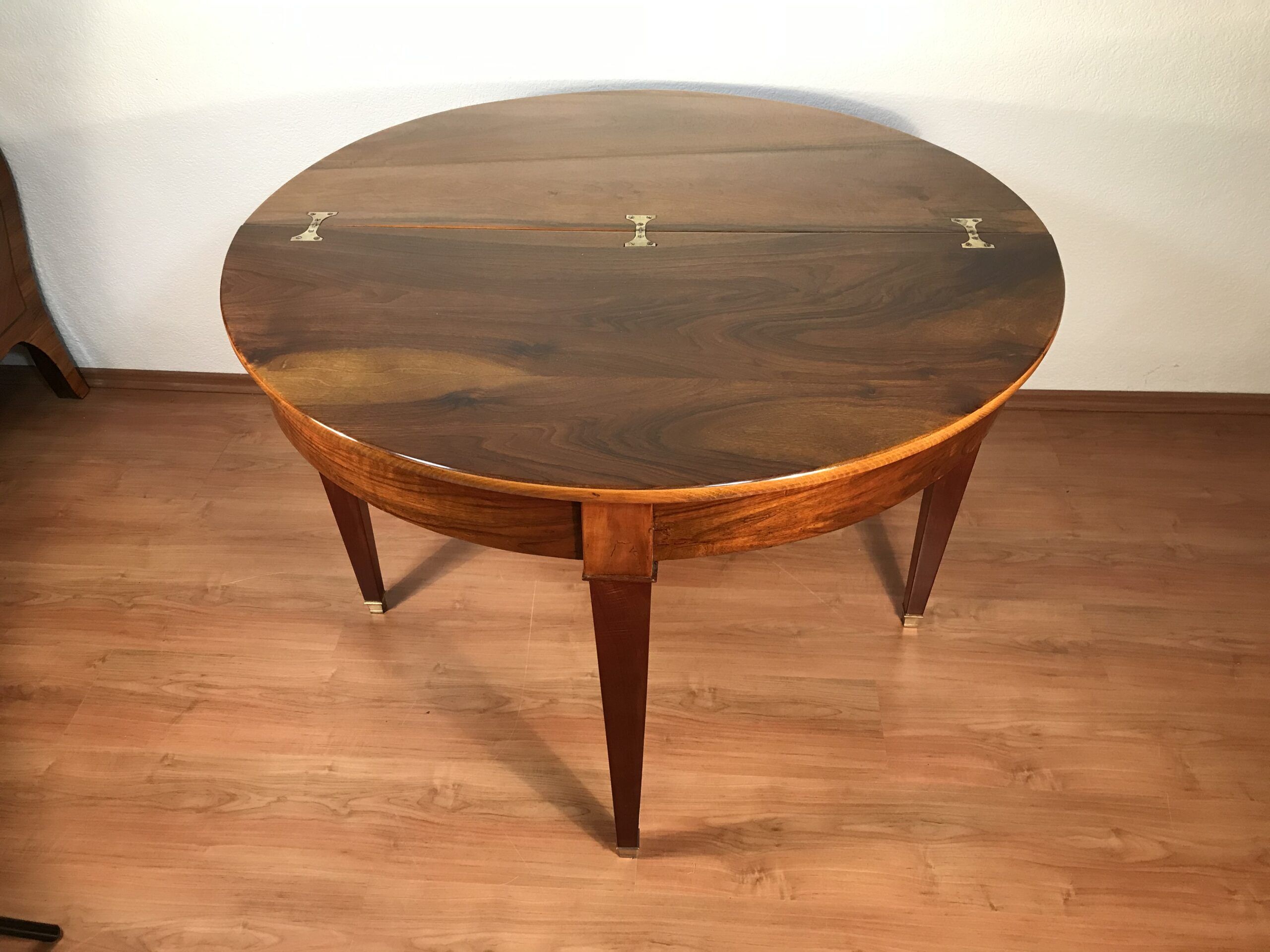 Biedermeier Demi-Lune Table, Germany 1820 - Image 3