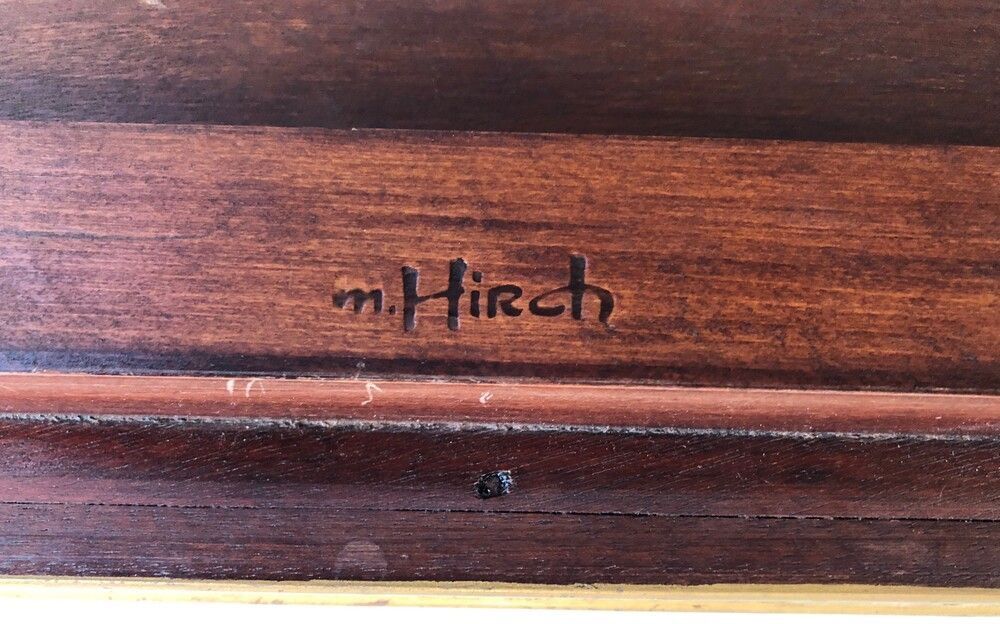 Maurice Hirch for Maison Jansen Gilt Wood Coffee Table, 1940's - Image 4