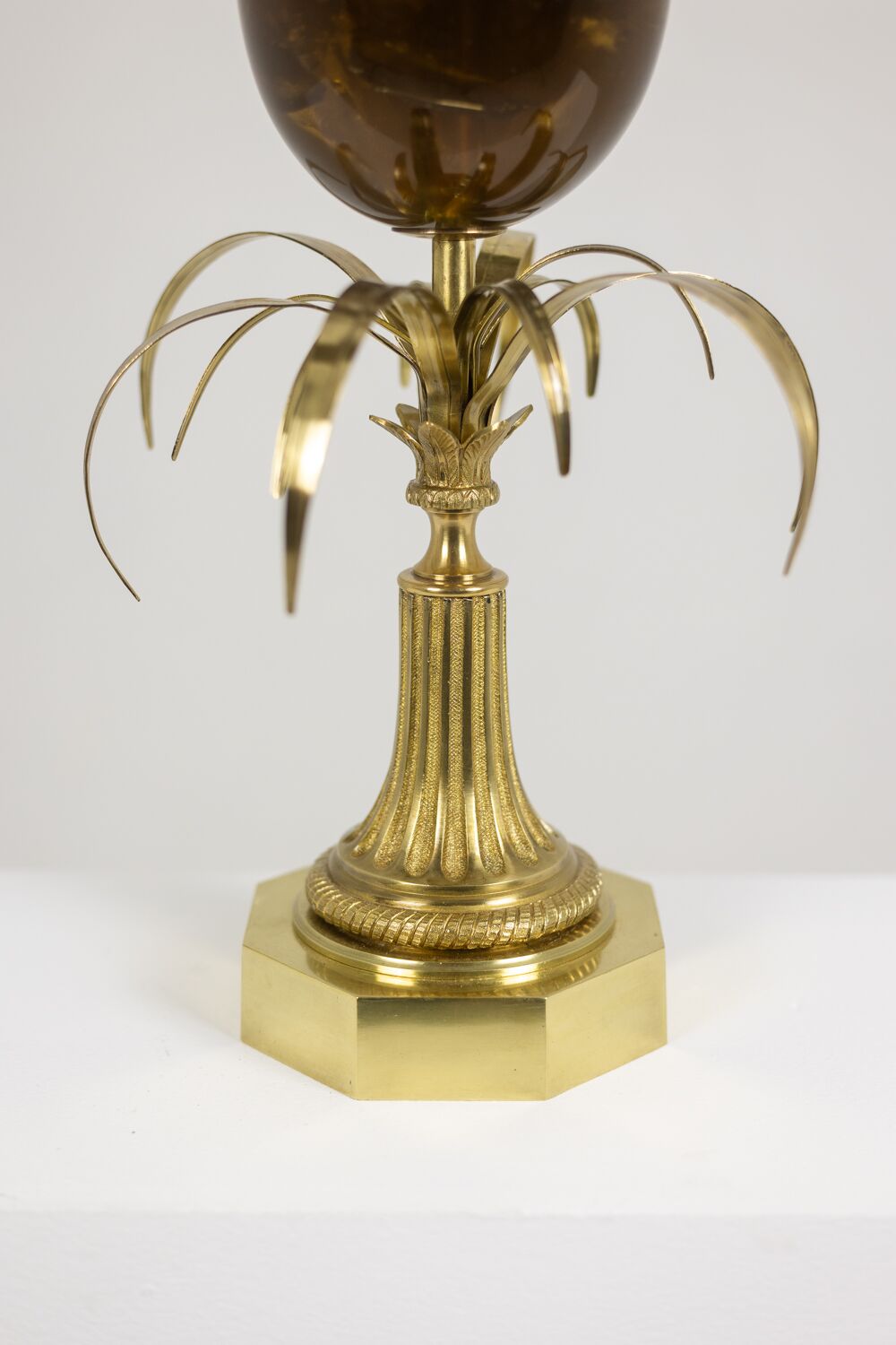 Maison Charles Egg Lamp, Signed, 1970s - Image 3