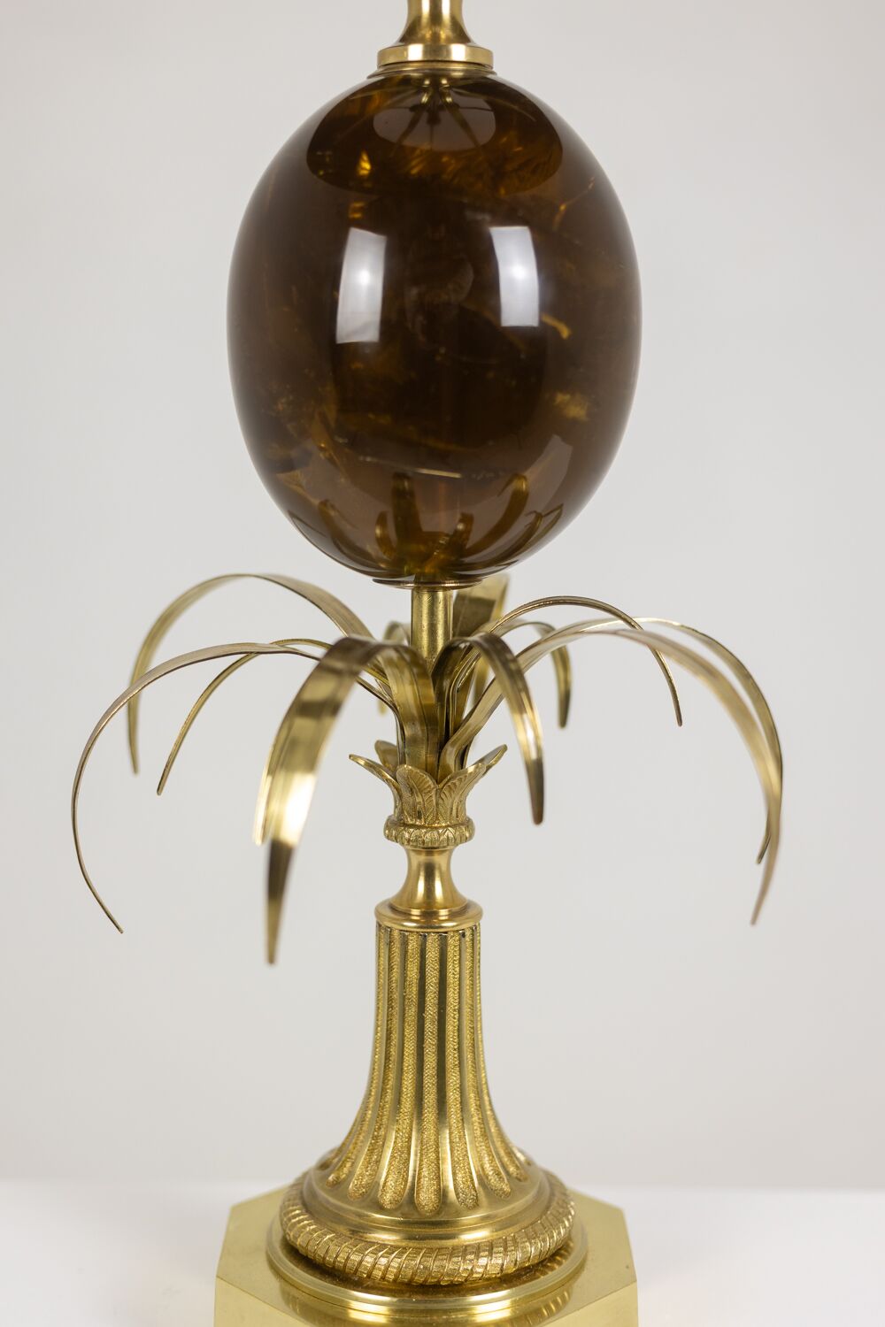 Maison Charles Egg Lamp, Signed, 1970s - Image 4