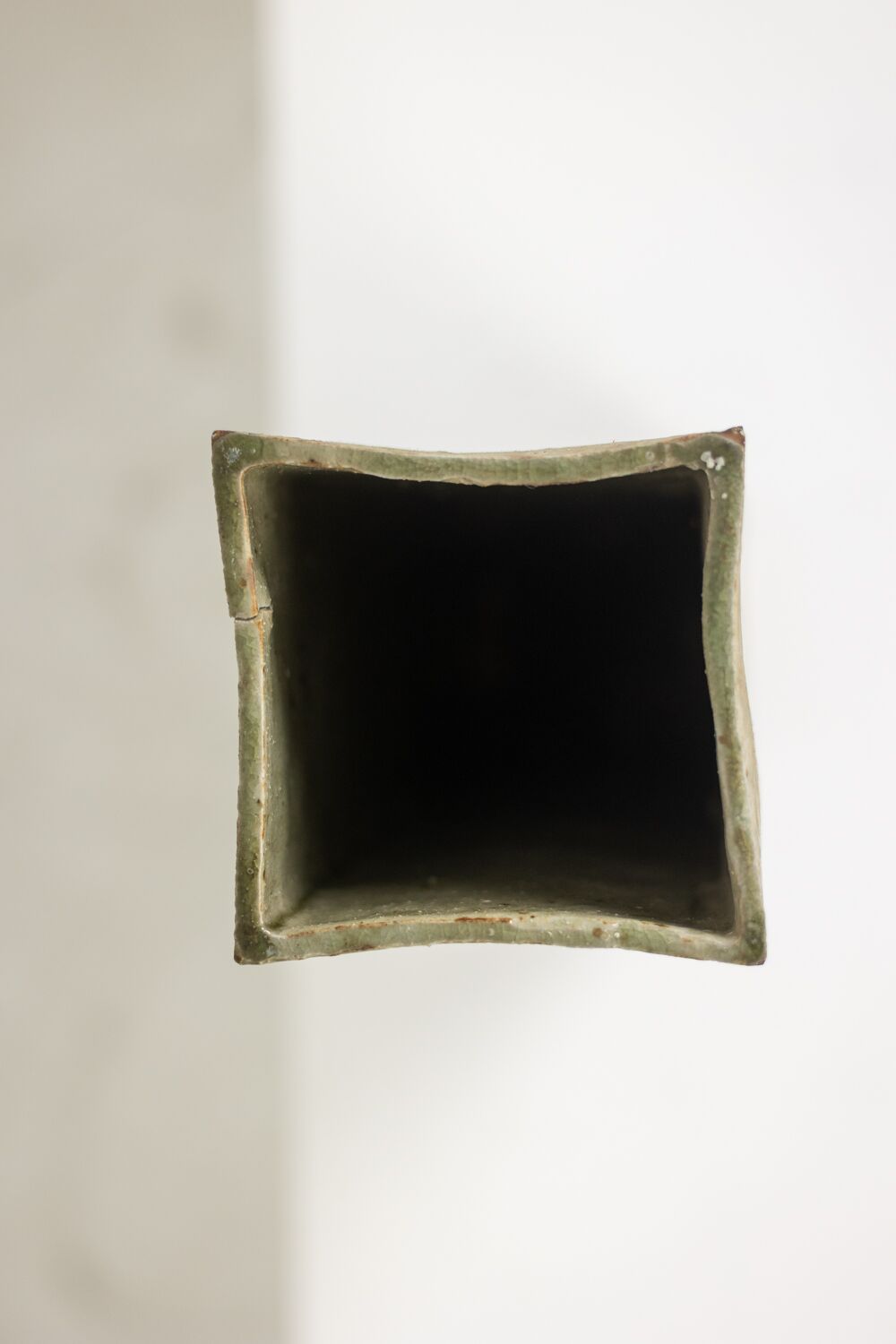 Brutalist Stone Vase with Plant Decoration, 1970s - Image 6