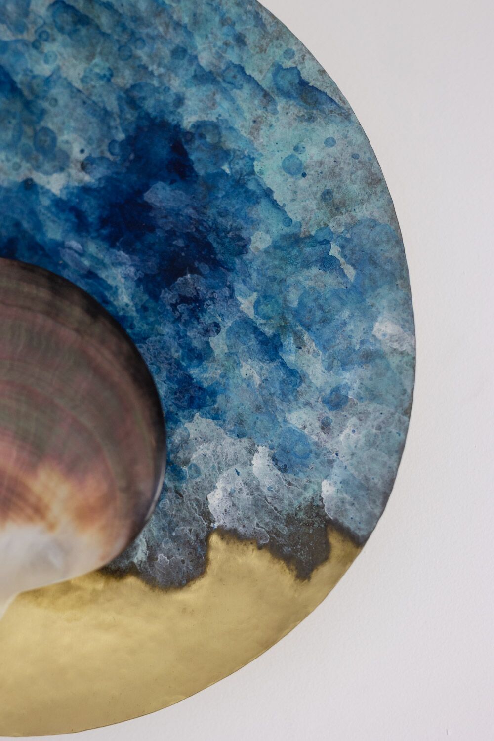 “Black Mother-of-pearl” Lights, Pair, Contemporary Work - Image 8