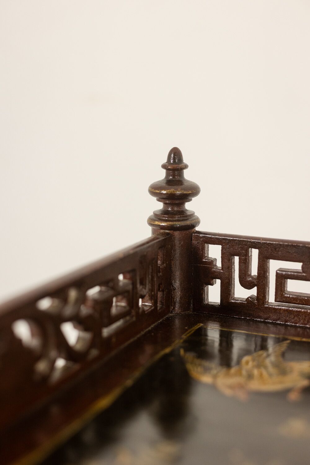 Small Side Table, Japanese-style Lacquer, Napoleon III Period - Image 7