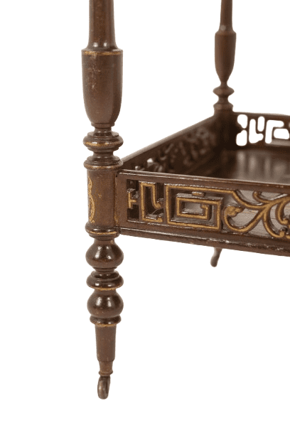 Small Side Table, Japanese-style Lacquer, Napoleon III Period - Image 9