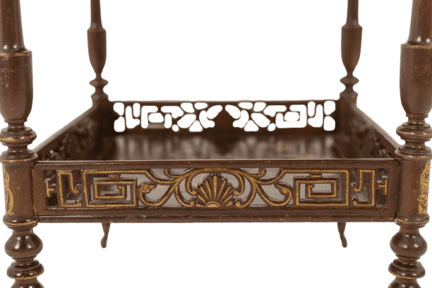 Small Side Table, Japanese-style Lacquer, Napoleon III Period - Image 10